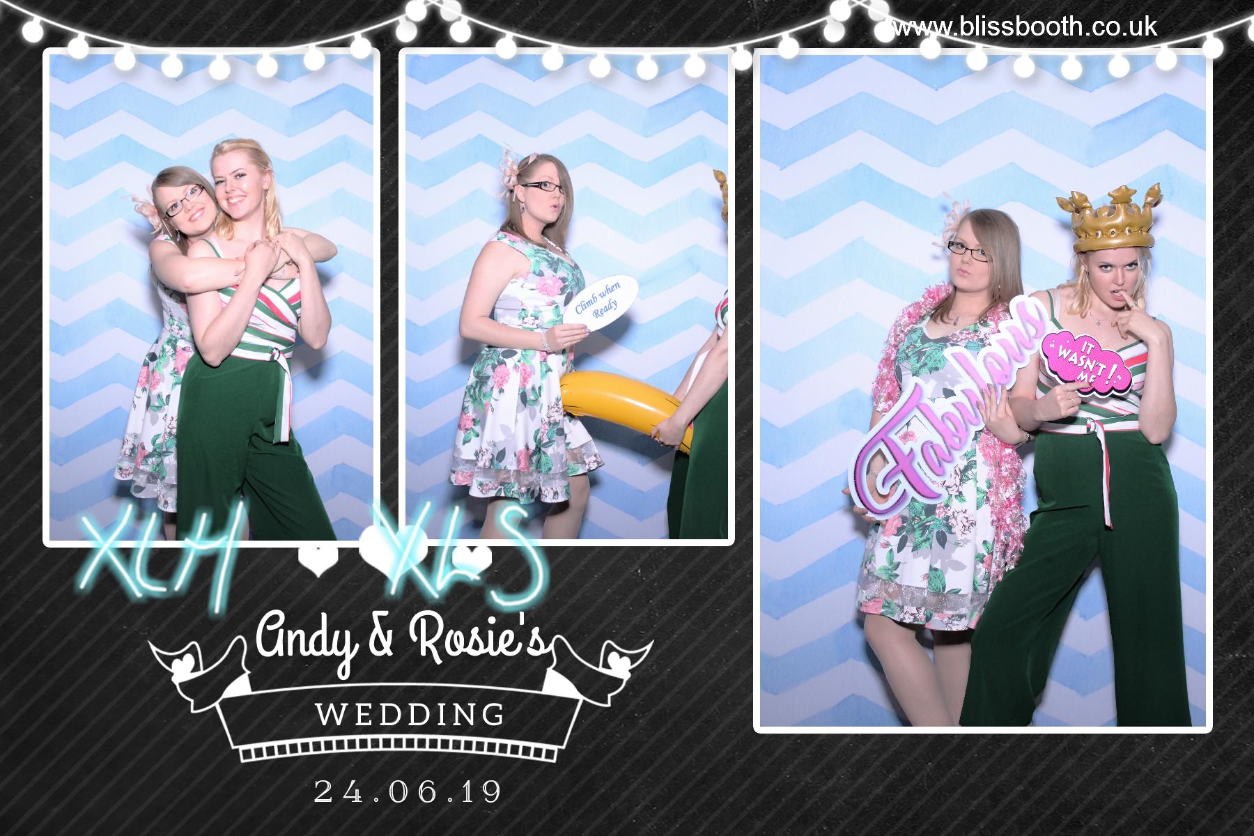 Andy and Rosie | View more photos from the event at gallery.blissbooth.co.uk/u/BlissBooth/Andy-and-Rosie